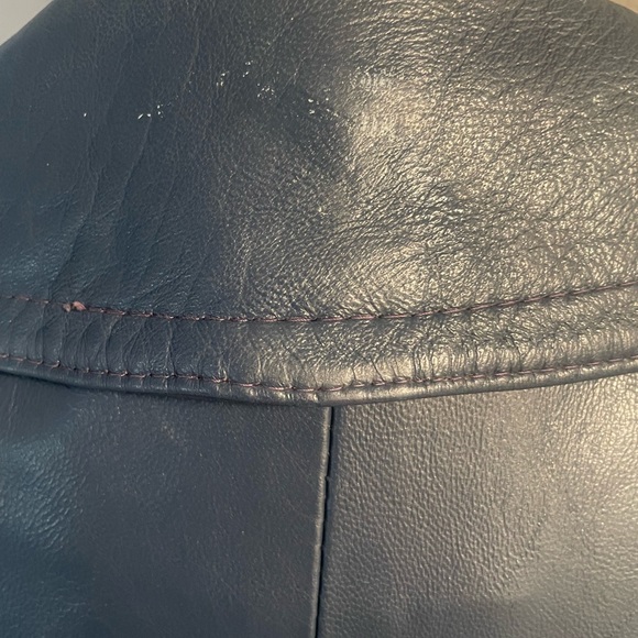 Vintage 24 K Leather Coat by dan di modes - Picture 6 of 14